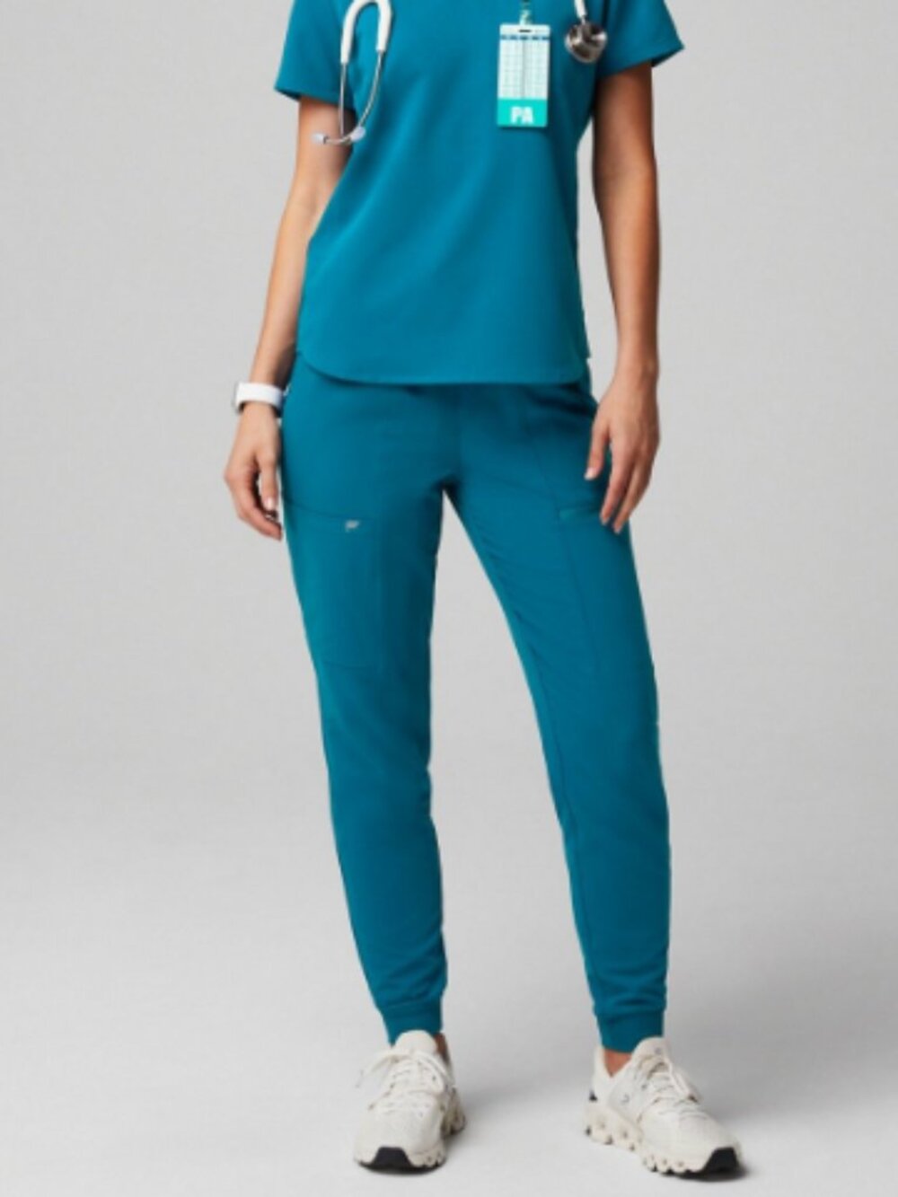 FABLETICS High Rise Jogger Pant, Caribbean Blue, Size XL MOTIONTECH Fabric *NWOT